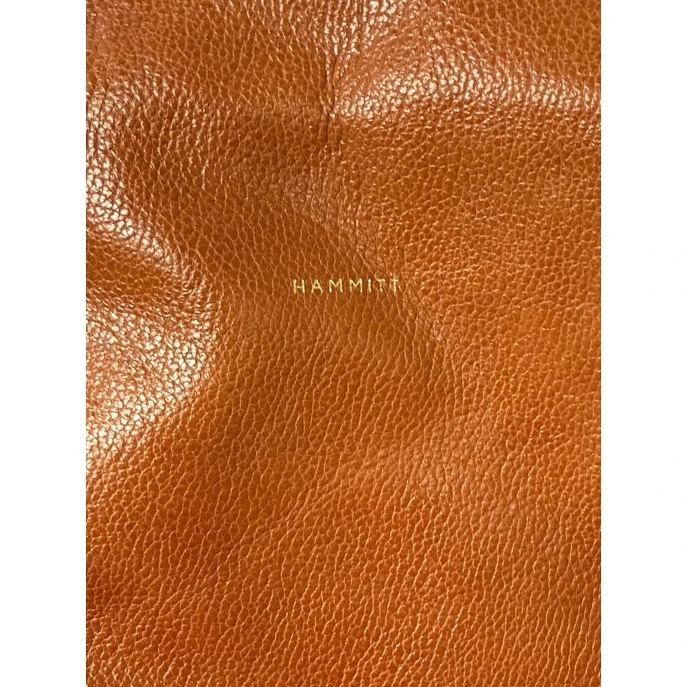Hammitt Daniel medium, crossbody adjustable strap, Brown Pebble Leather - Picture 9 of 10